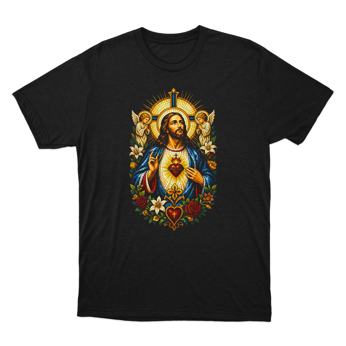 "Jesus Cristo" Camiseta regular básica