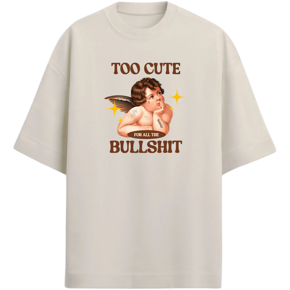"Camiseta Oversized Barnz Bullshit" Oversized Premium