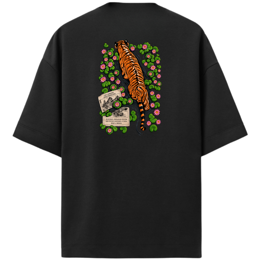 "Camiseta Oversized Barnz Jungle" Oversized Premium