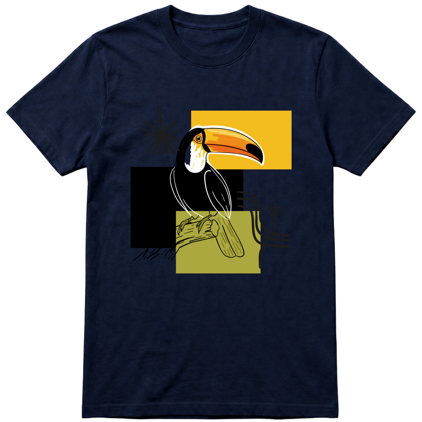 "Tucano - cores" Camiseta Premium Unissex Bunker Studios