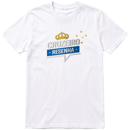 "Teste 01 — Camiseta Cruzeiro Resenha" Camiseta Premium Unissex