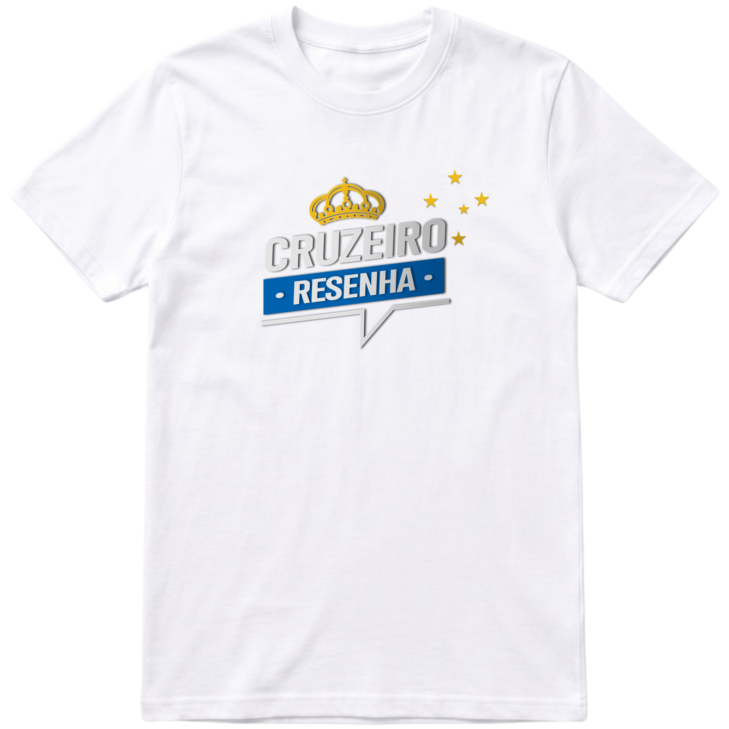 "Teste 01 — Camiseta Cruzeiro Resenha" Camiseta Premium Unissex