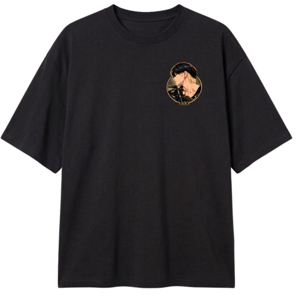 "BLACKLINE - ROUTE CARD 001 ALICE" Camiseta Oversized Classic