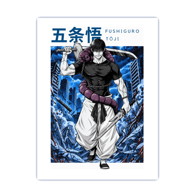 "Fushiguro Tôji - Jujutsu Kaisen" Poster