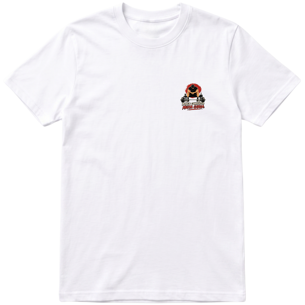 "Muita carga" Camiseta regular básica
