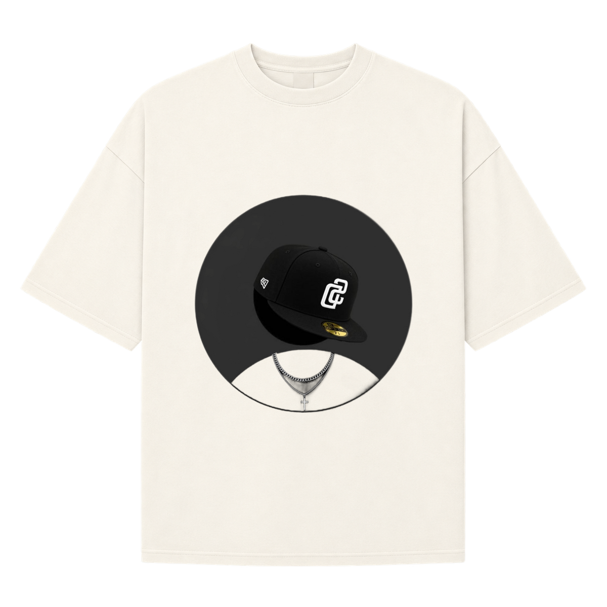 "Camiseta oversize masculina" Camiseta Oversized Suedine 220g