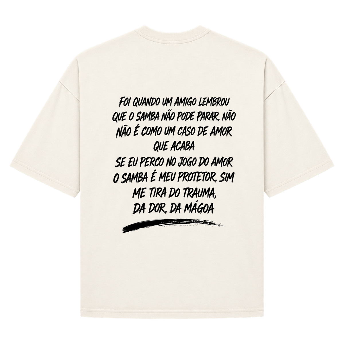 "Camiseta Oversized Suedine 220g" Camiseta Oversized Suedine 220g