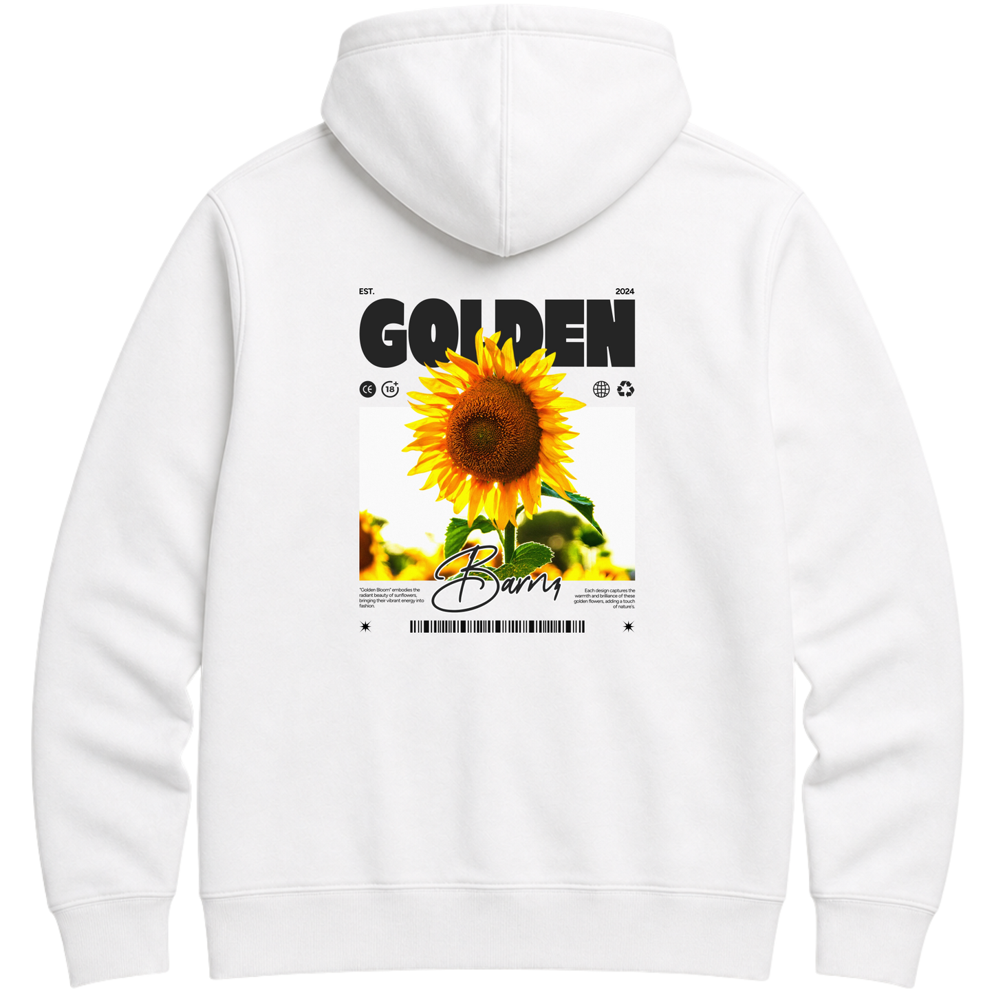 "Moletom Hoodie Barnz Golden" Moletom Premium