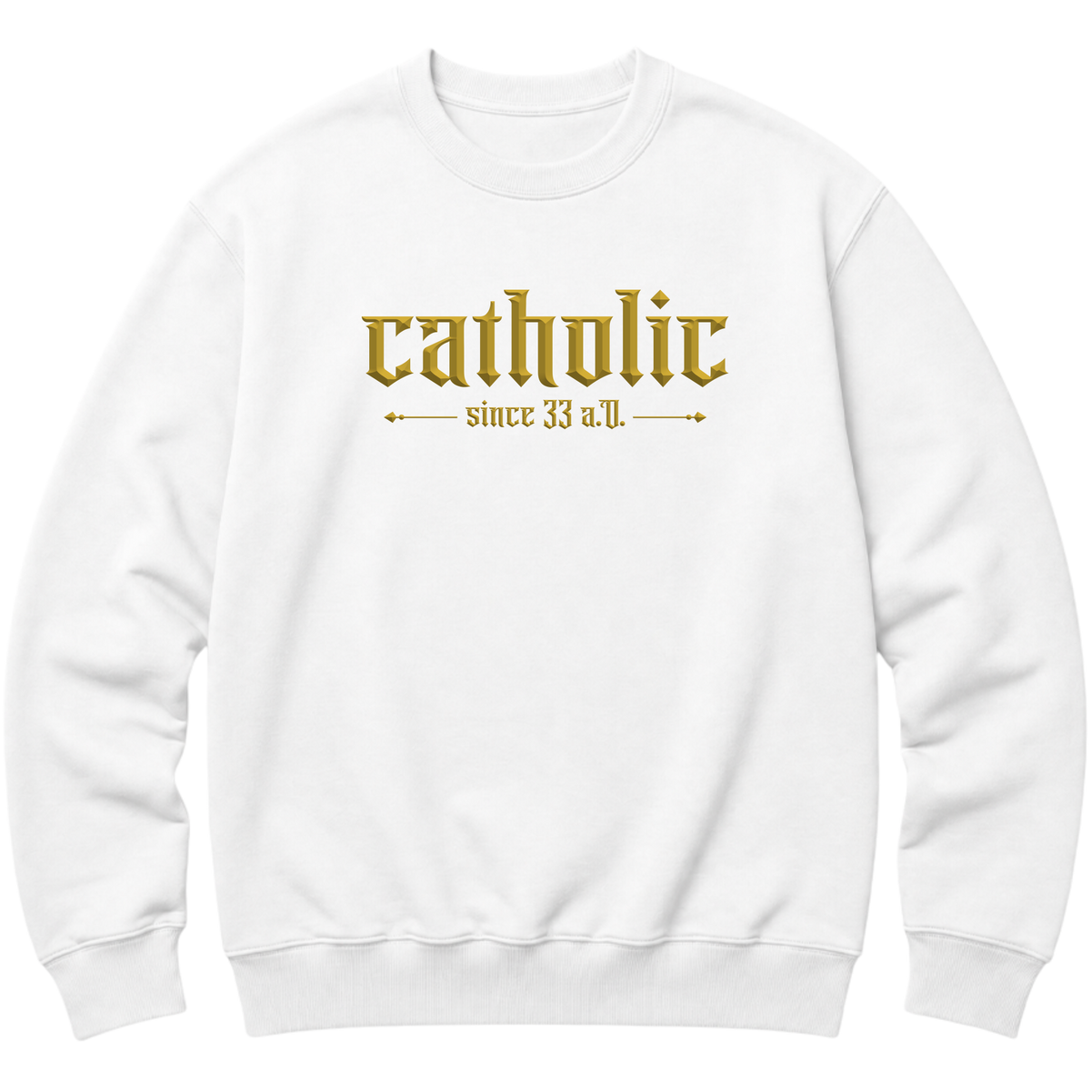 "Cristão Católico Catholic EC00" Moletom com Capuz Básico