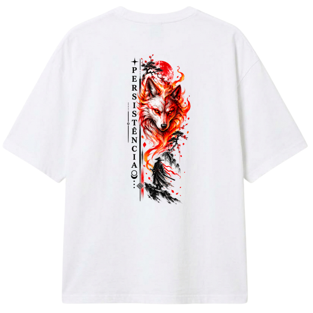 "Oversized Classic - Persistência" Camiseta Oversized Classic
