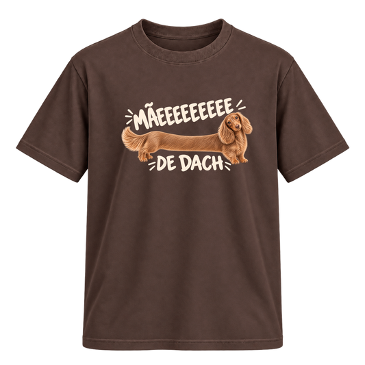 "Mãe de Dach" Camiseta Regular Suedine