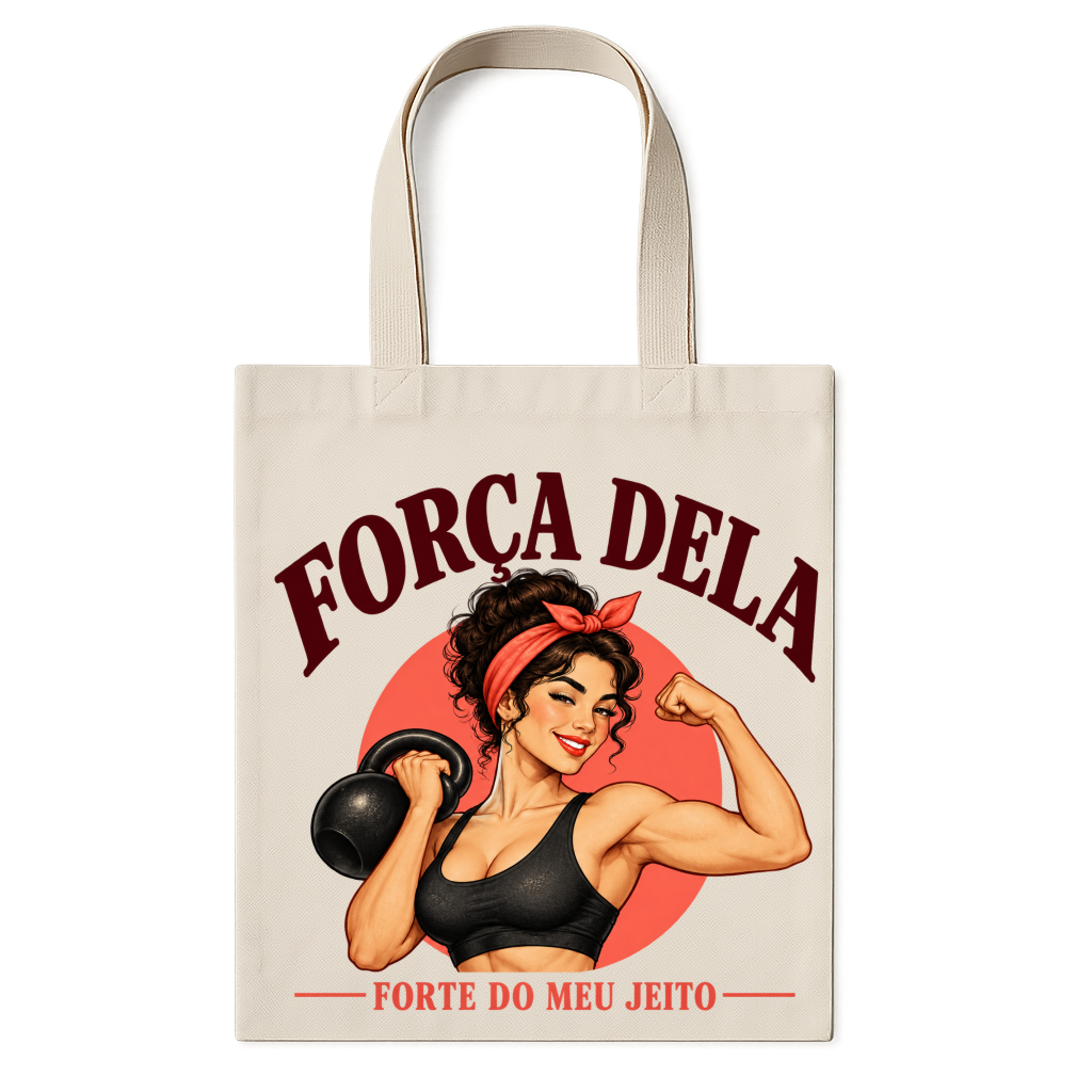 "Ecobag Classic - Força Feminina" Ecobag