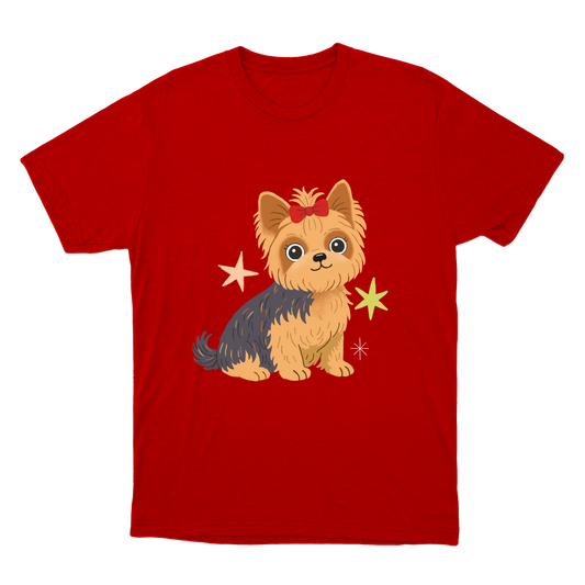 "Yorkshire terrier" Camiseta Básica Unissex