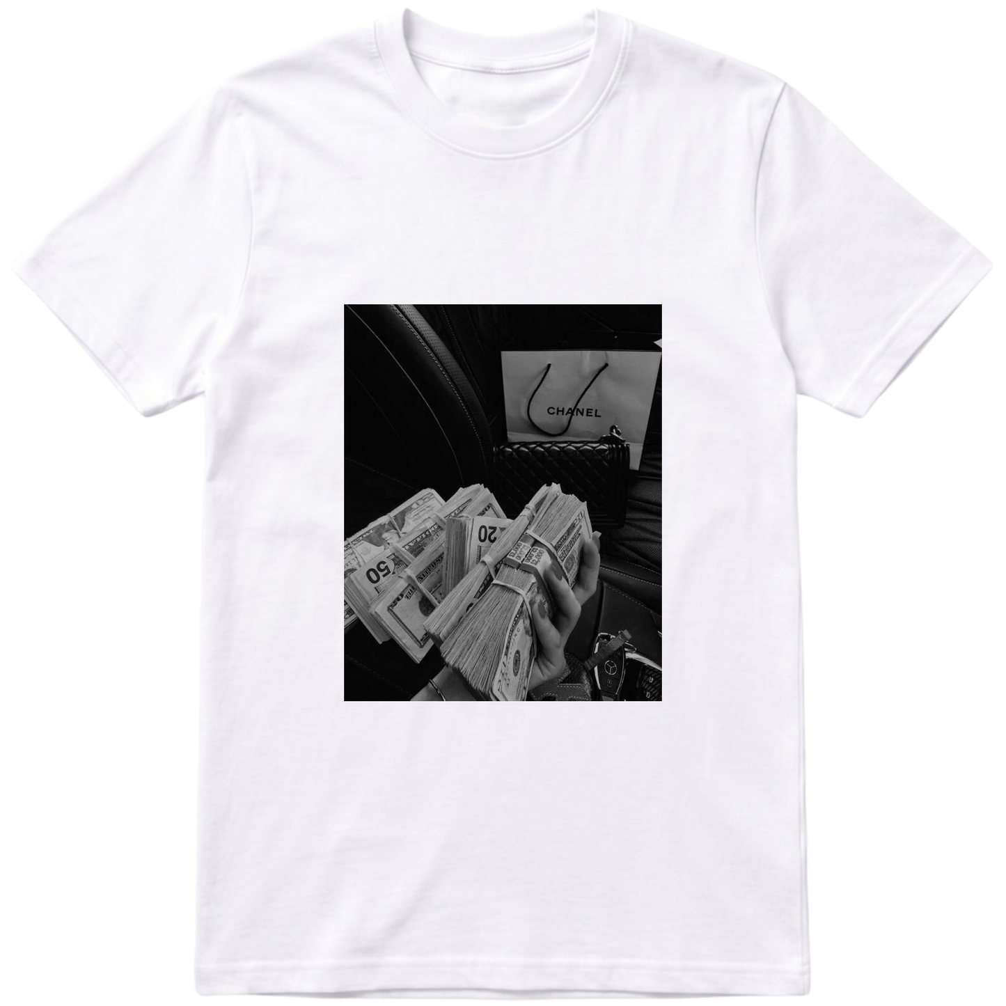 "Produto #001 de Aguiar" Camiseta Básica Unissex