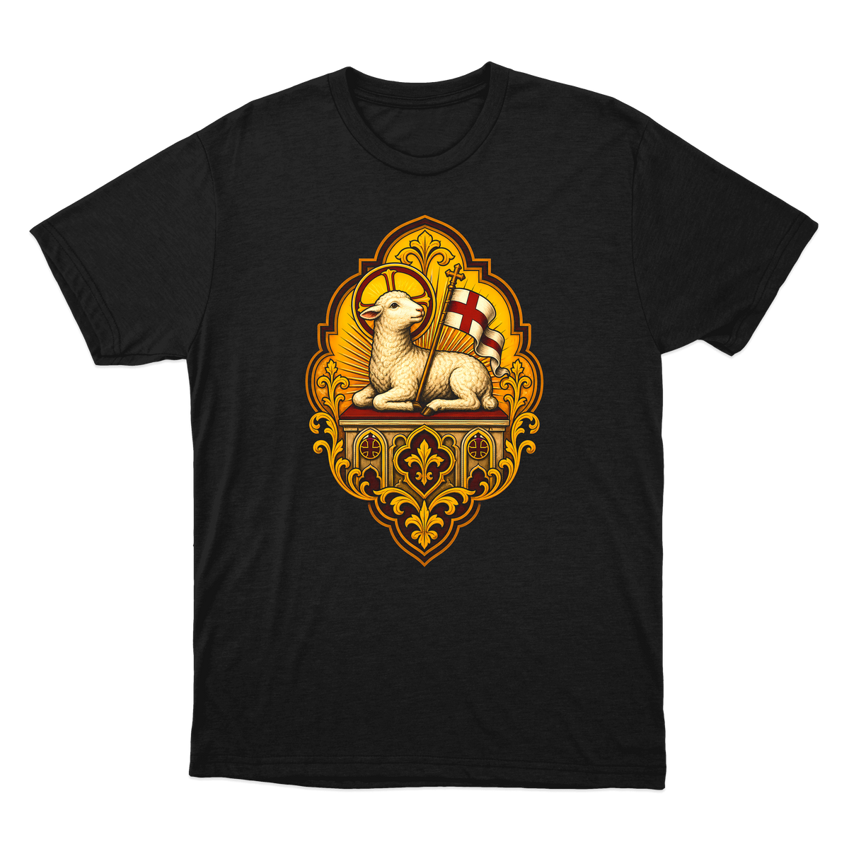 "Cordeiro de Deus" Camiseta regular básica