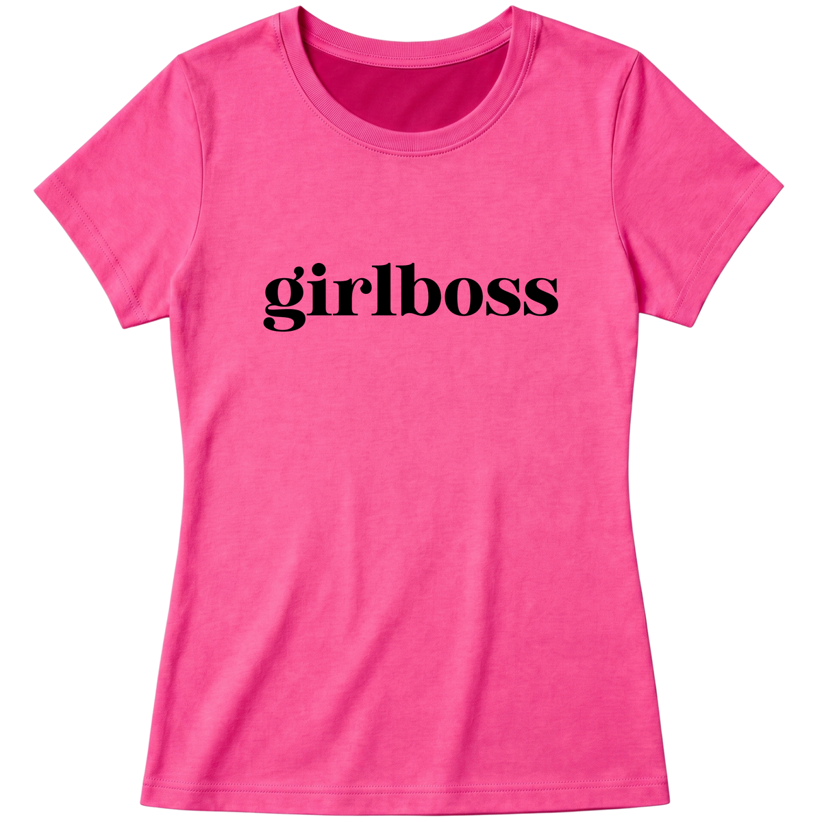 "Girlboss" Blusa Baby Look