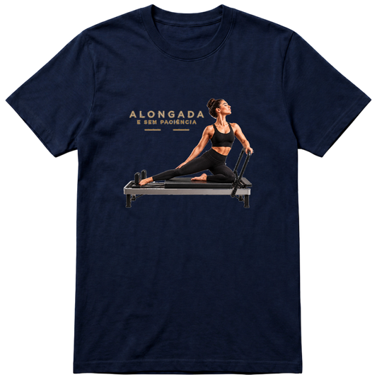 "Alongada" Camiseta regular básica