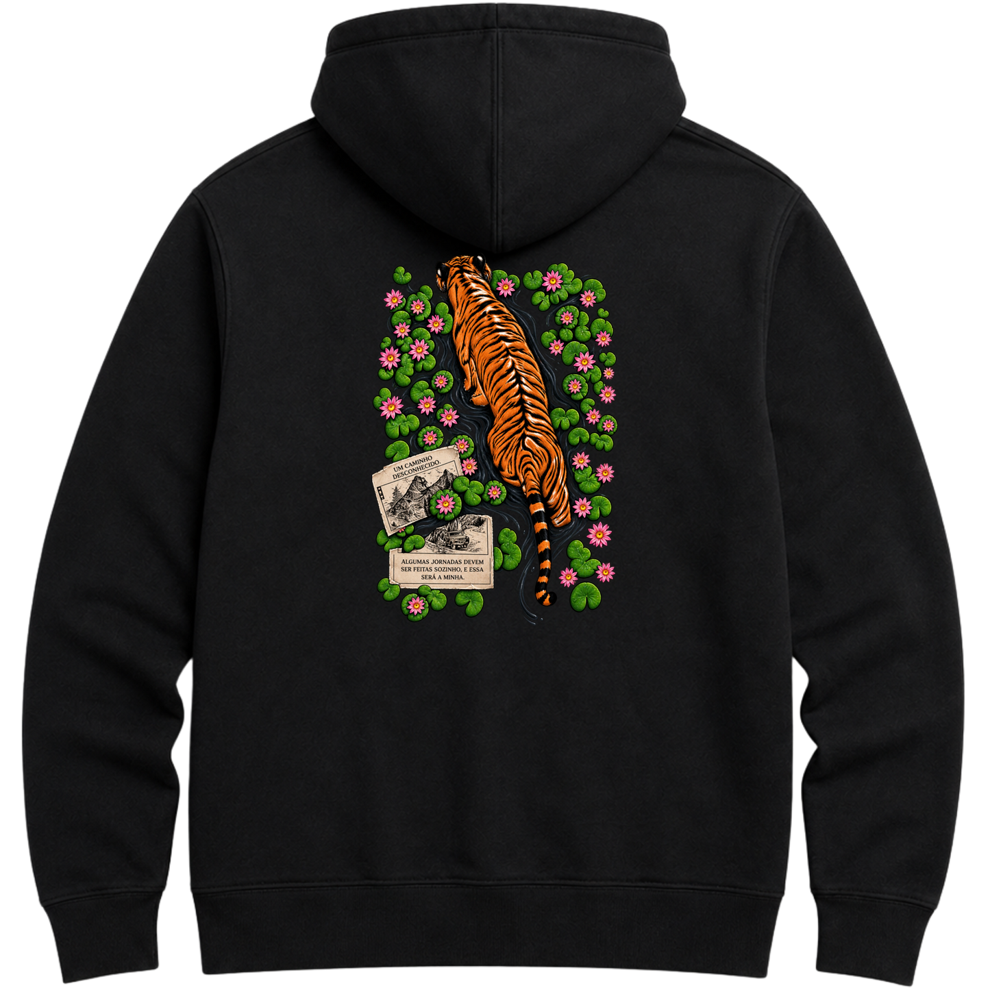 "Moletom Hoodie Barnz Tiger" Moletom Premium