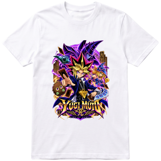 "Yugi Muto - Yu Gi Oh" Camiseta Premium Unissex Bunker Studios