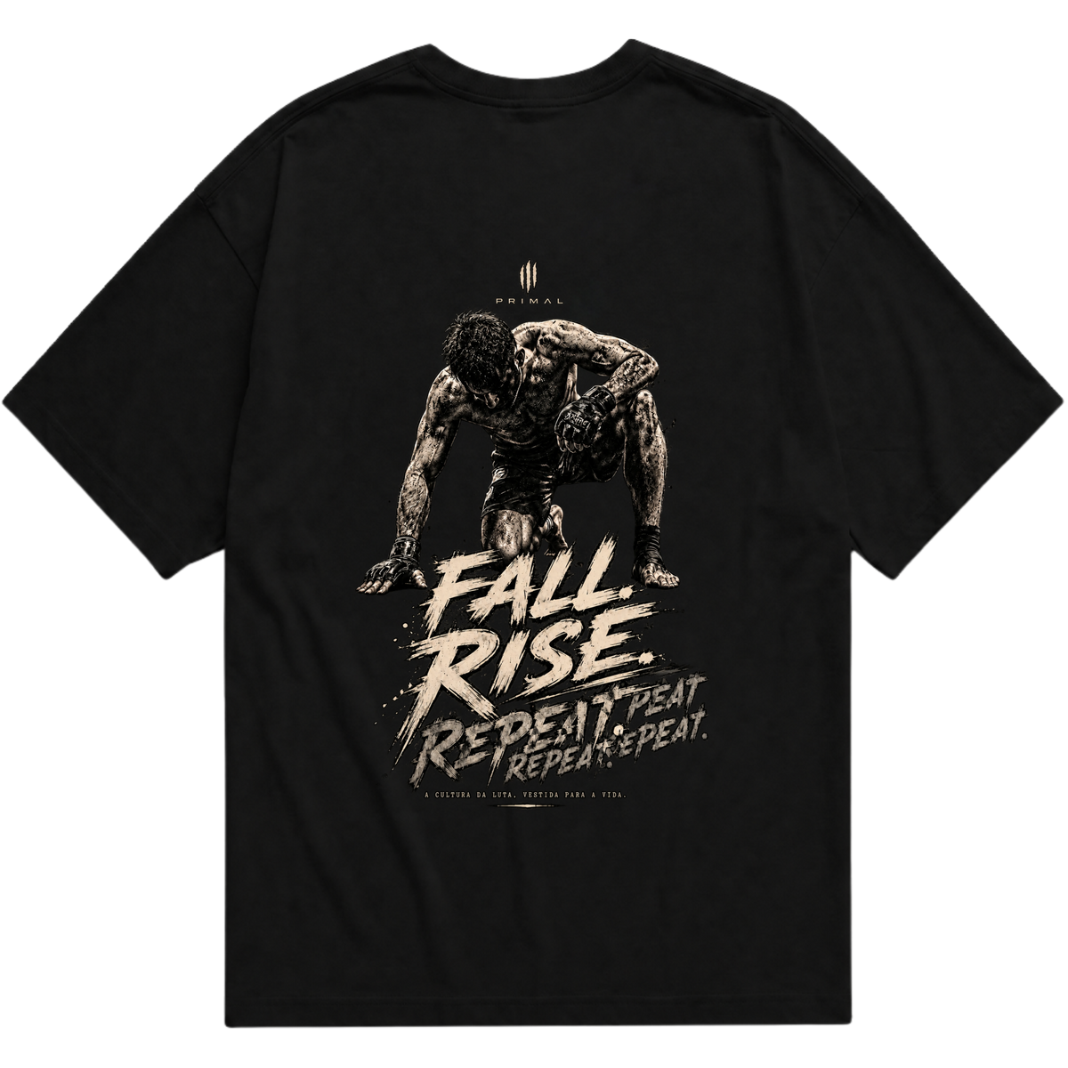 "FALL. RISE. REPEAT" Oversized Básica 30.1