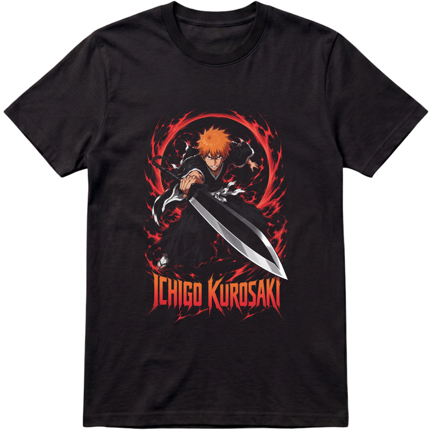 "Ichigo Kurosaki - Bleach" Camiseta Premium Unissex Bunker Studios