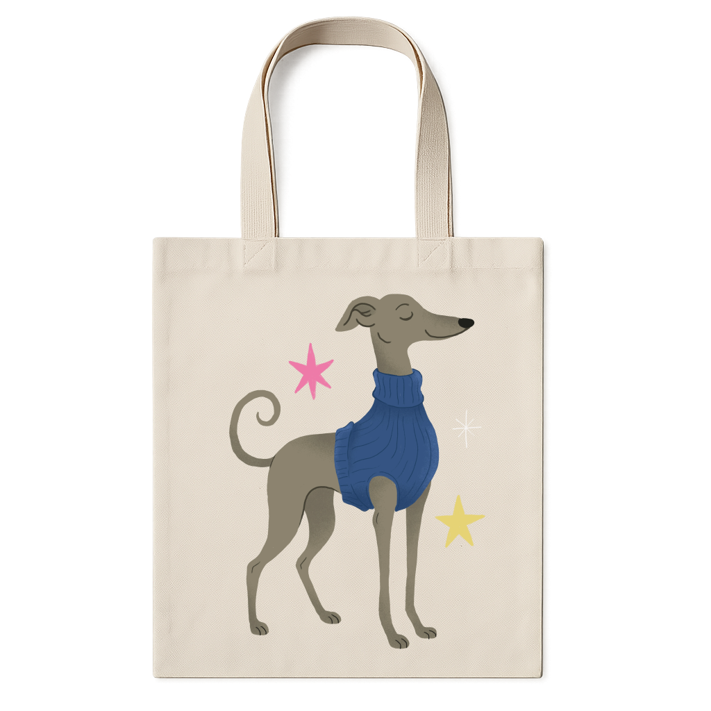 "Galgo italiano" Ecobag