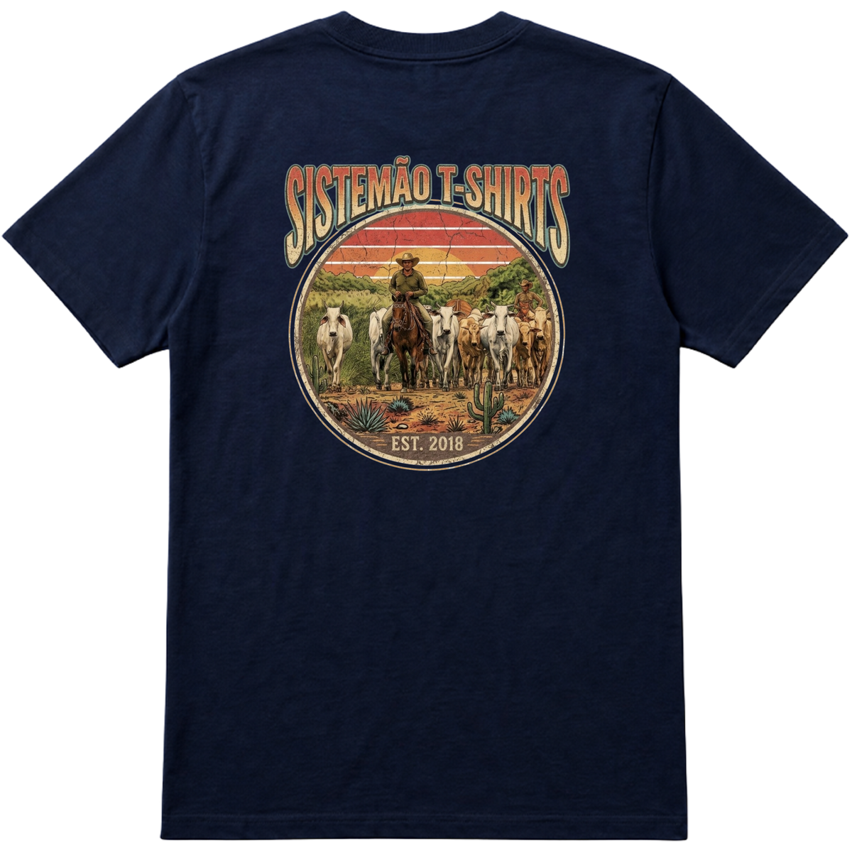"Estampa BOIADA" Camiseta Premium Unissex Bunker Studios