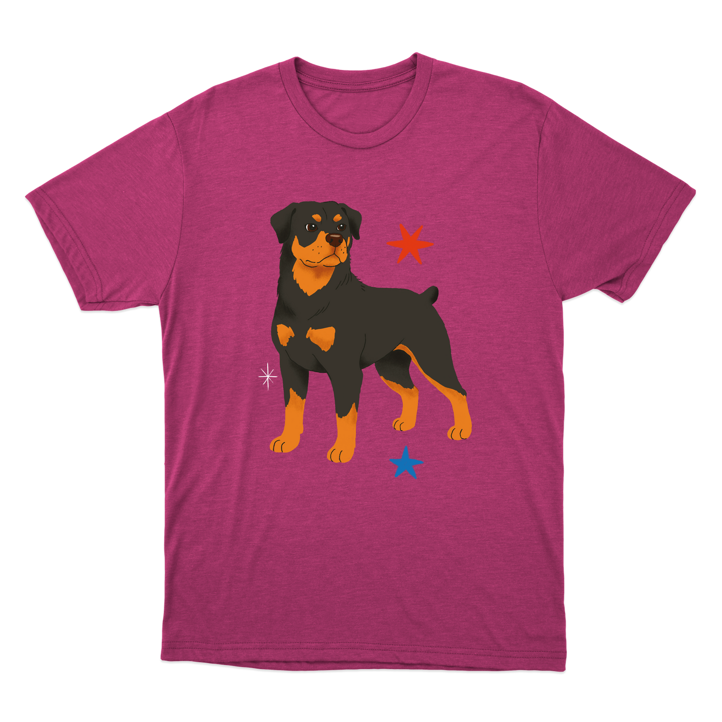 "Rottweiler" Camiseta Básica Unissex