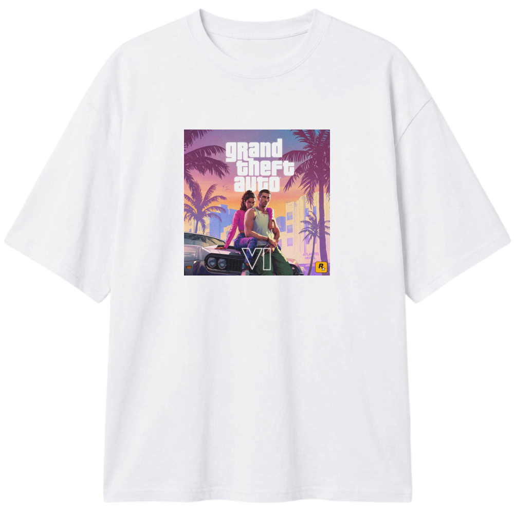 "VI.CE CITY THEMES" Camiseta Oversized Classic