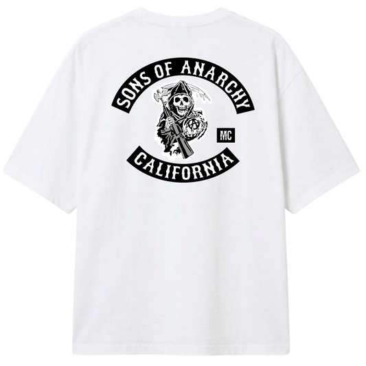 "SOA Teste 2 - Algodão Cardado" Camiseta Oversized Classic