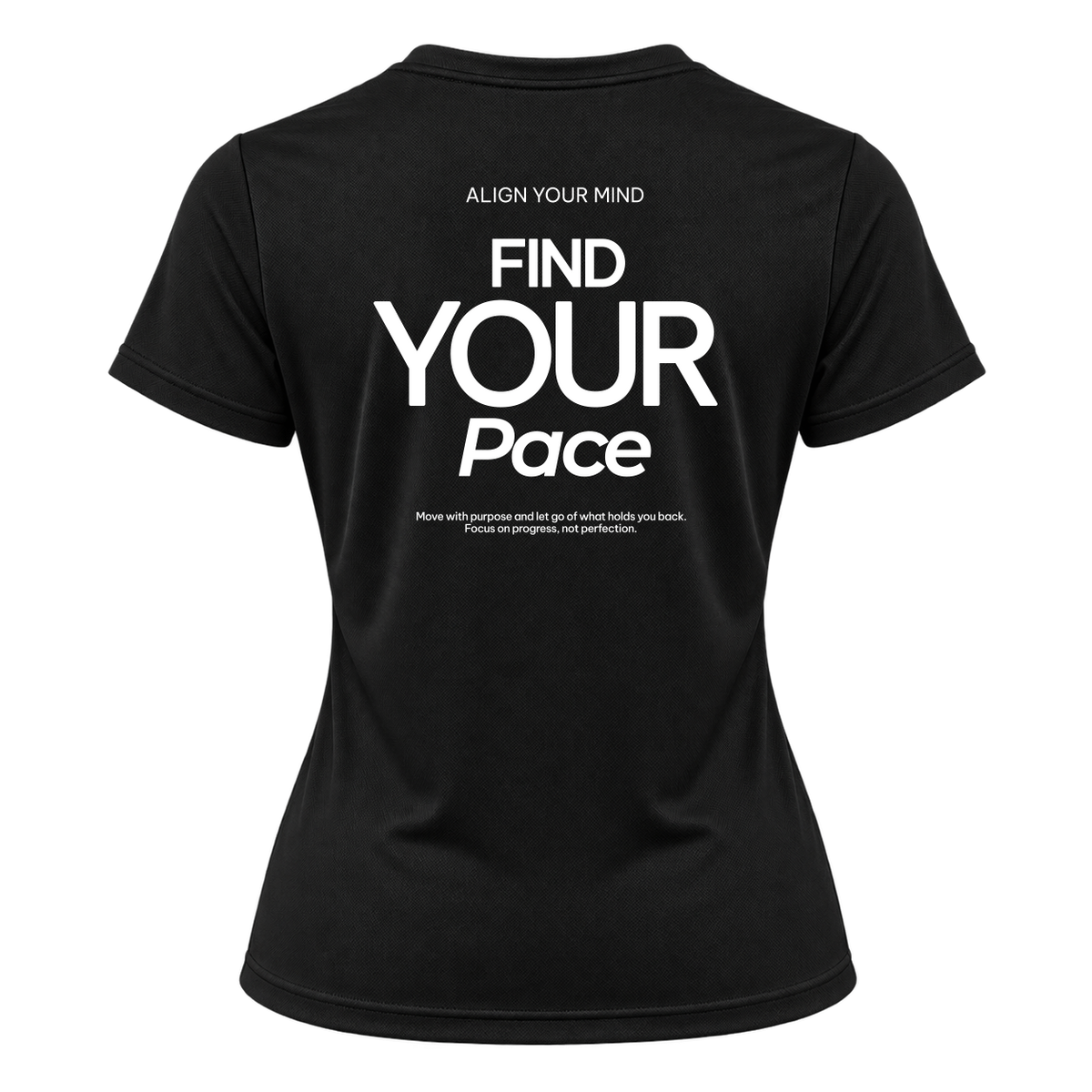 "Camiseta Find Your Pace Dryfit Feminina Basic" Camiseta Dryfit Feminina Basic