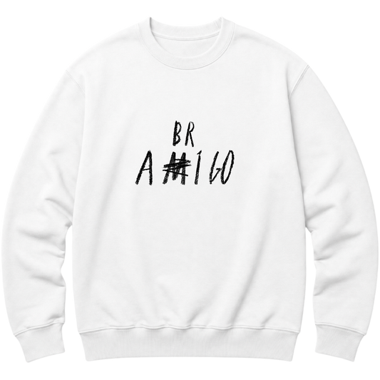 "FENDS — Amigo/Abrigo (Moletom SEM Capuz Premium)" Blusão Moletom