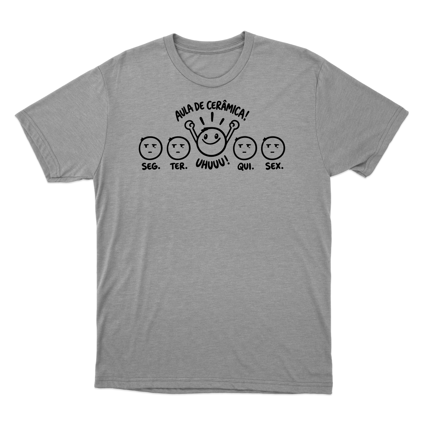"Aula de cerâmica" Camiseta Básica Unissex