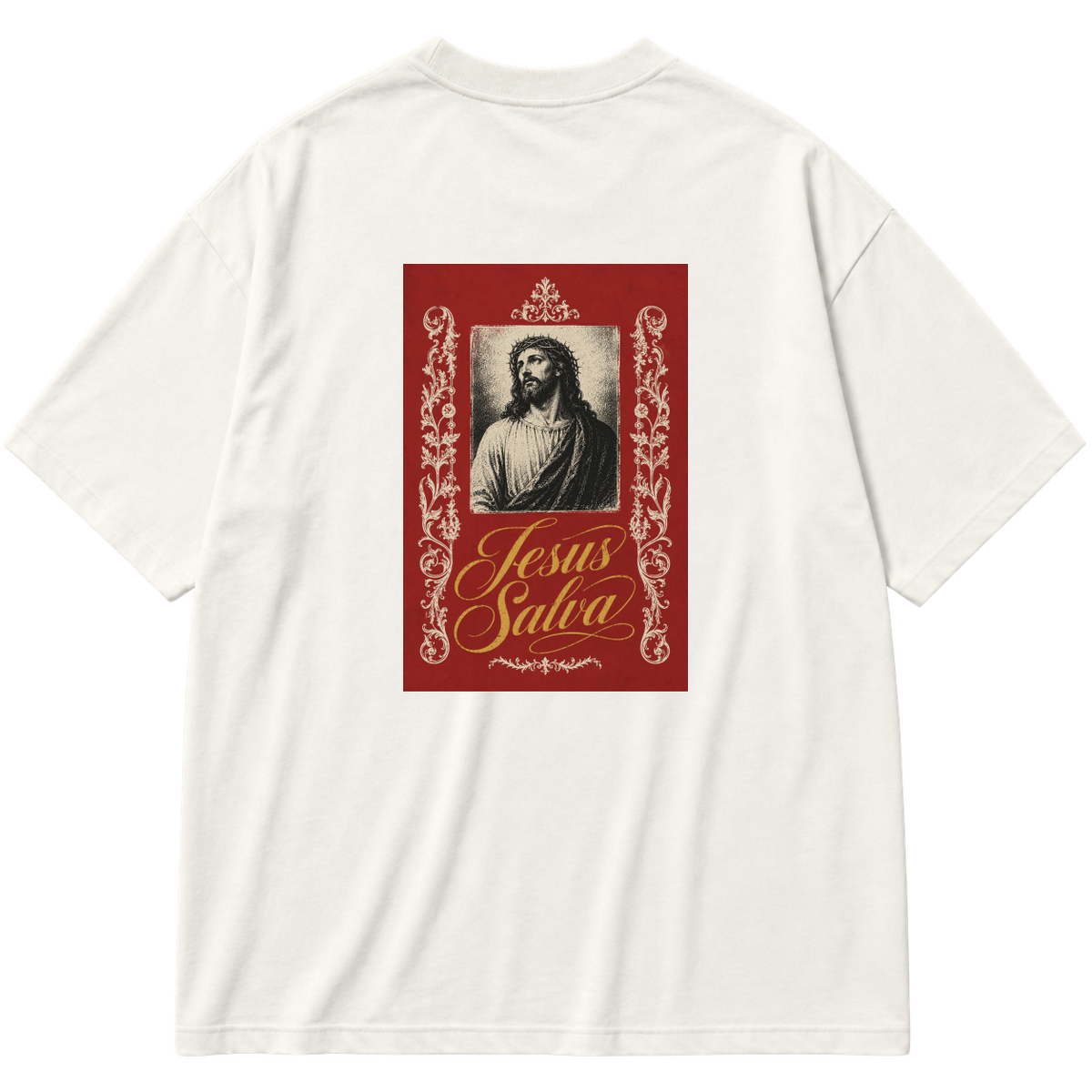 "Produto graça de cristo" Oversized Premium 96% algodão 4% Elastano