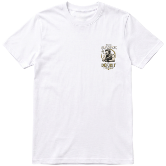 "déficit" Camiseta regular básica