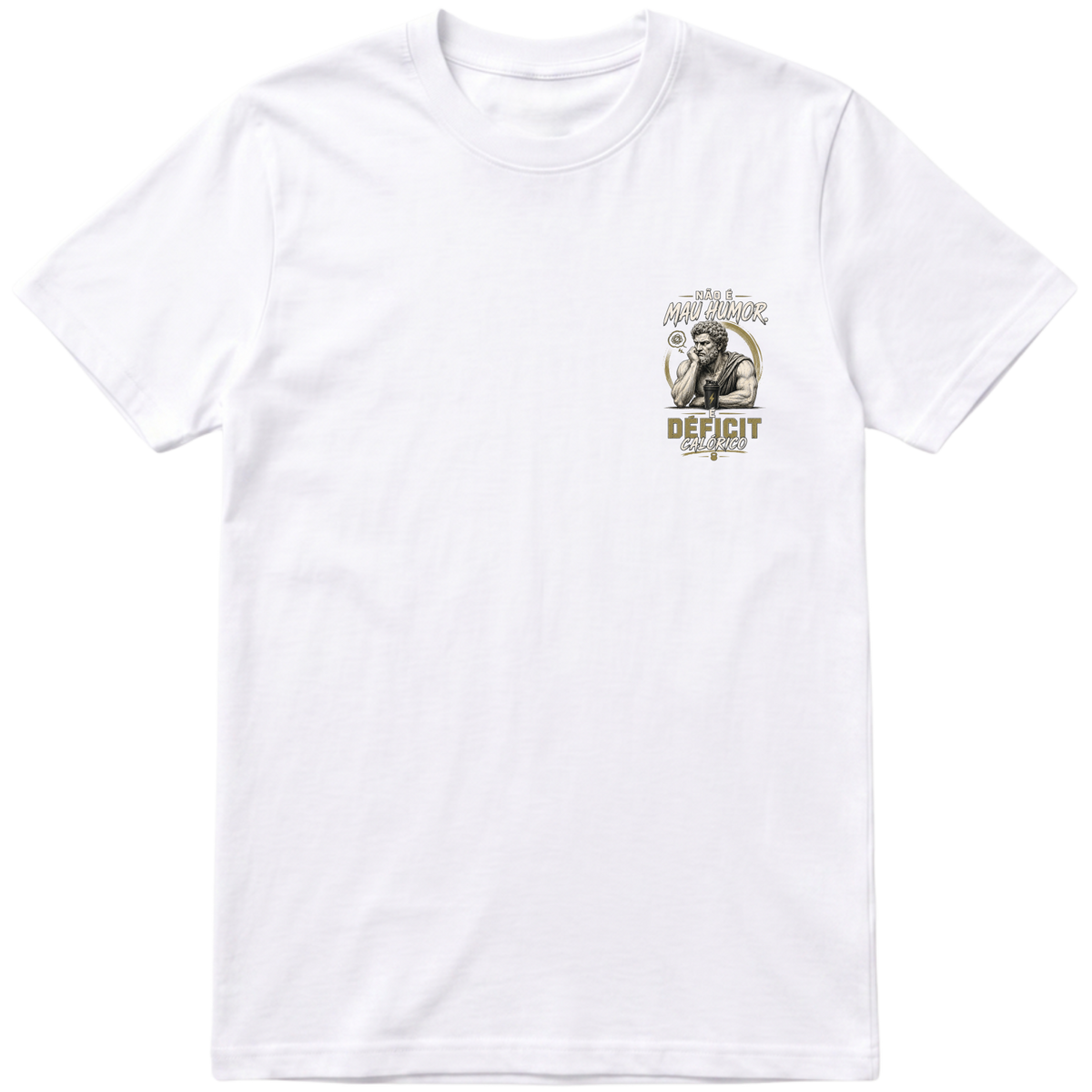 "déficit" Camiseta regular básica