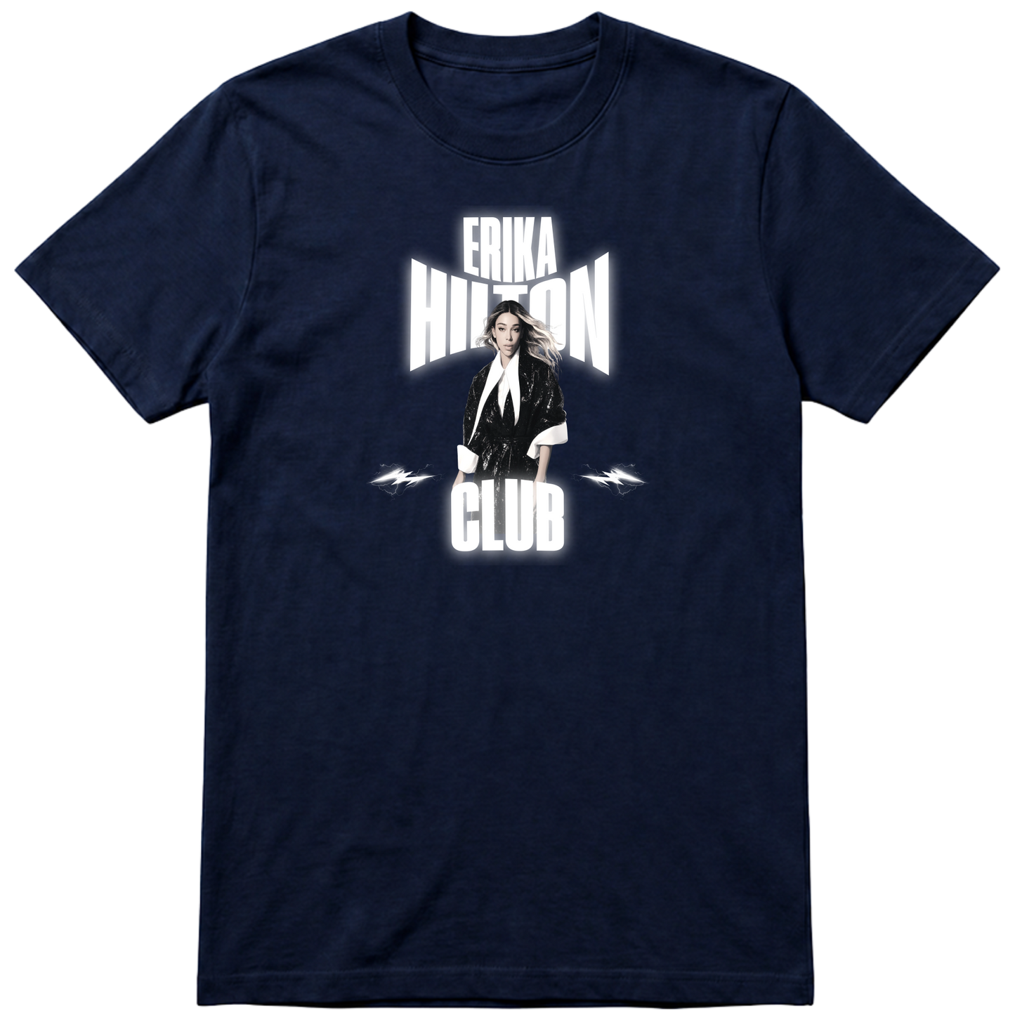"Erika Hilton Club Camiseta" Camiseta Básica Unissex