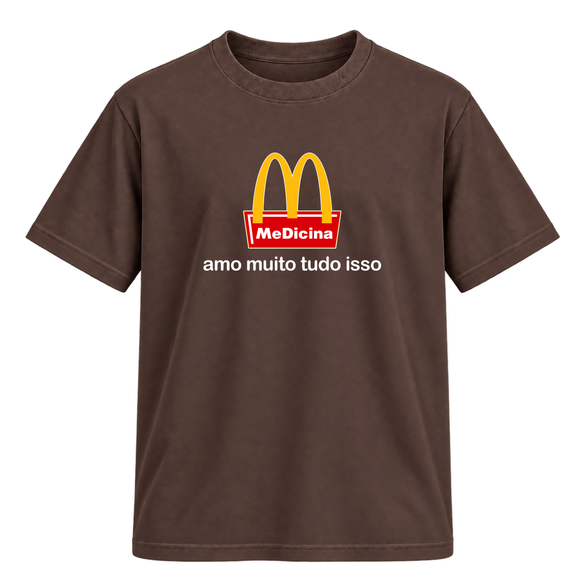 "Medicina" Camiseta Regular Suedine