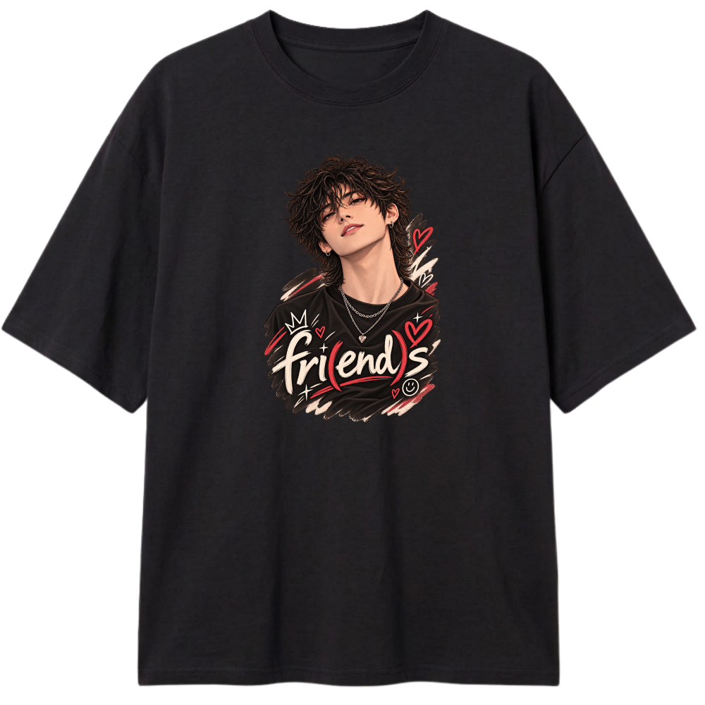 "Friends streetwear" Camiseta Oversized Classic