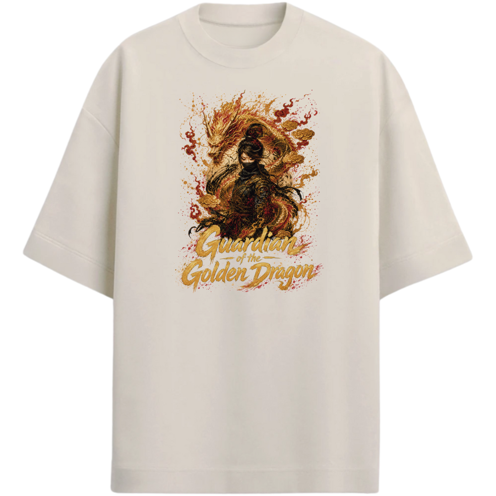 "GUARDIAN GOLDEN DRAGON 2" Oversized Premium