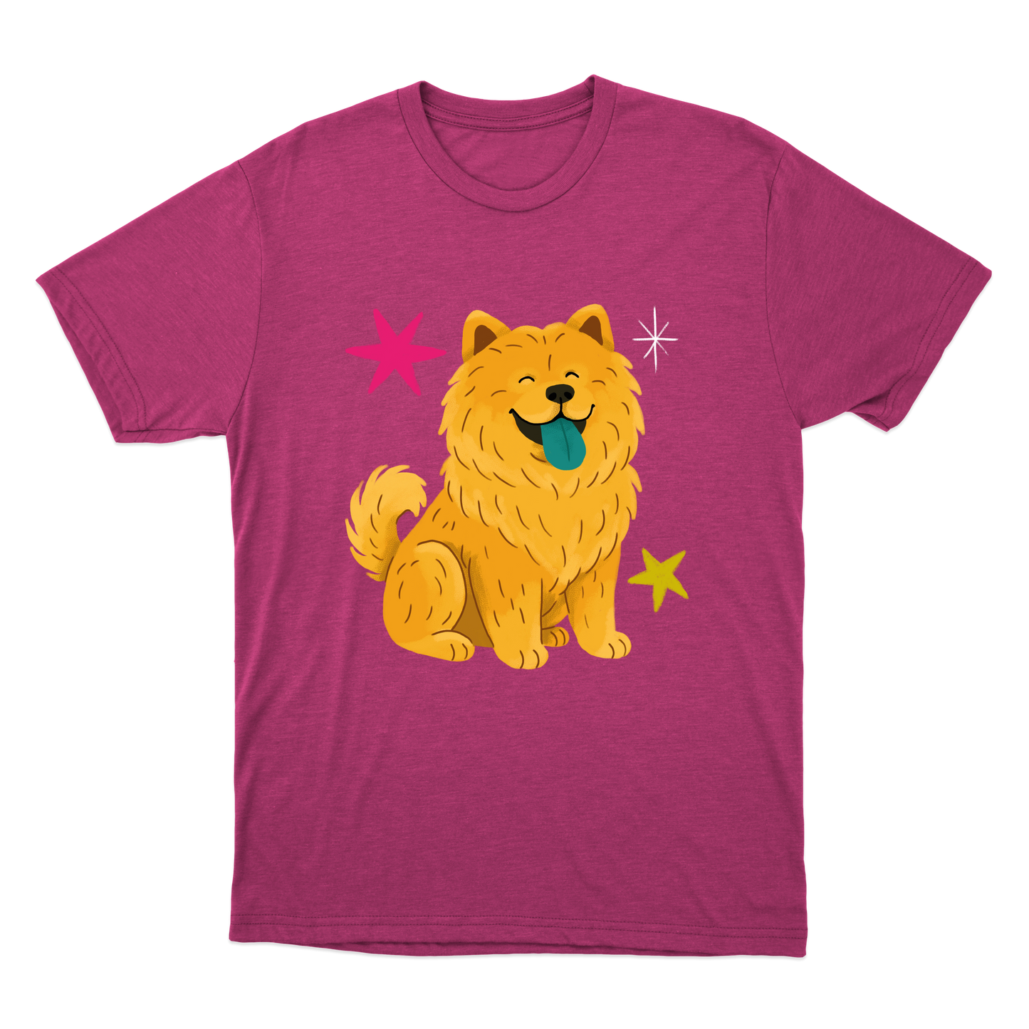 "chow chow" Camiseta Básica Unissex