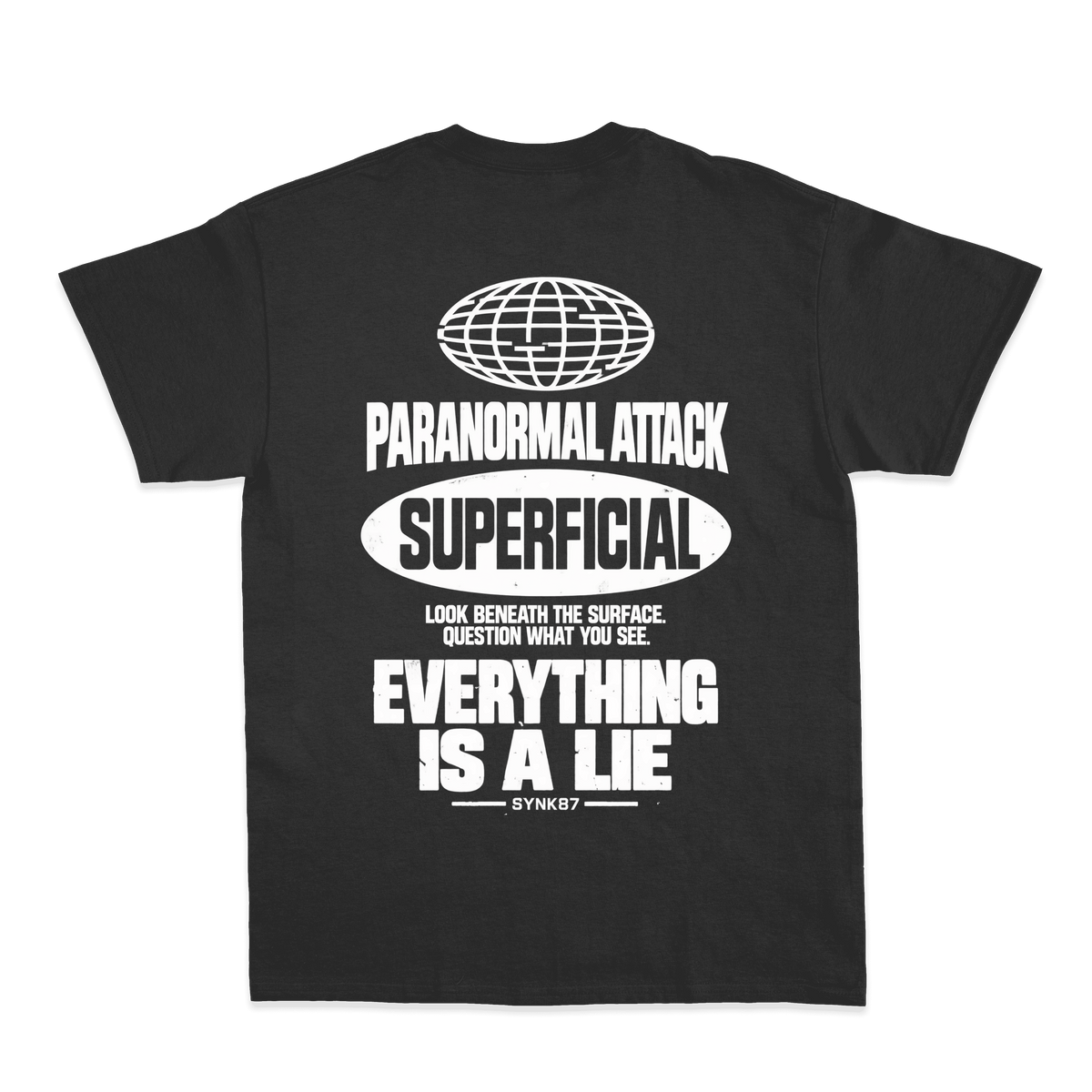 "SUPERFICIAL 2.0" Camiseta regular básica