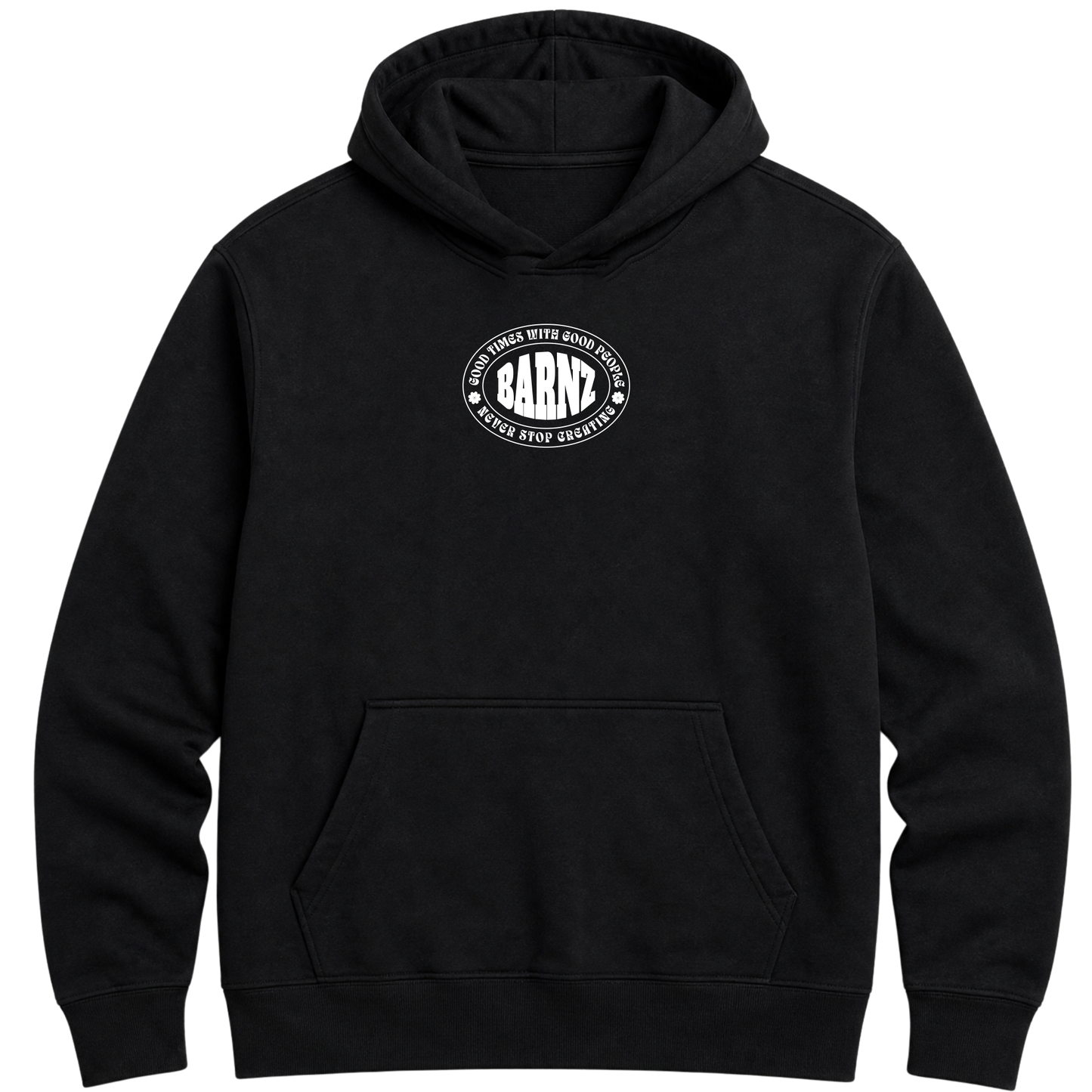 "Moletom Hoodie Preto Barnz Good Times" Moletom Premium
