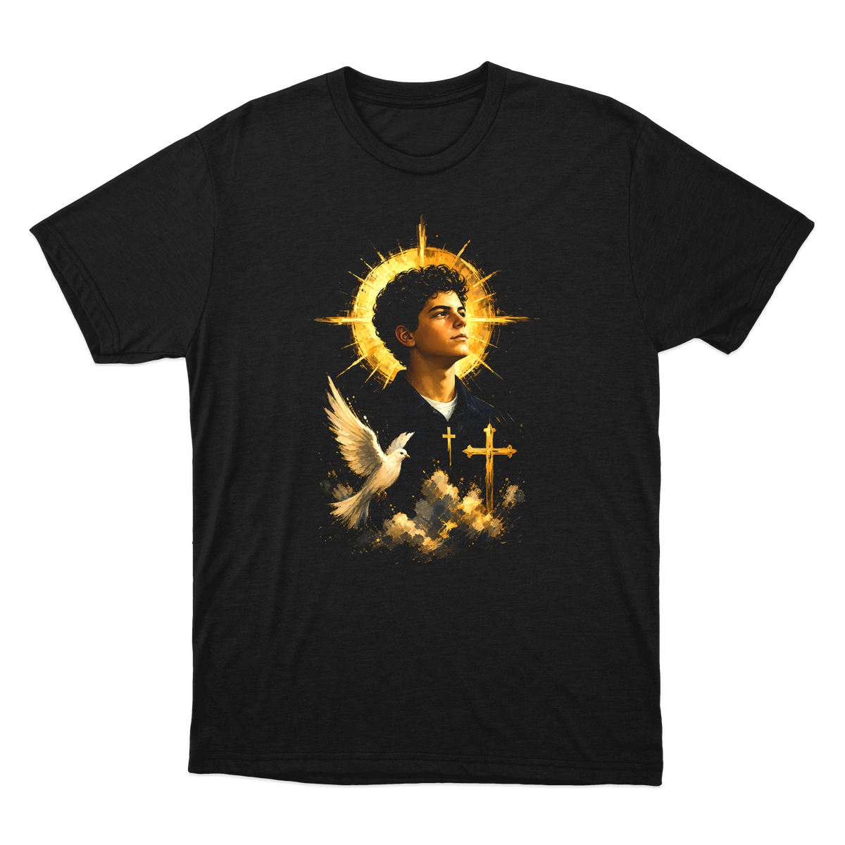 "São Carlo Acutis" Camiseta regular básica