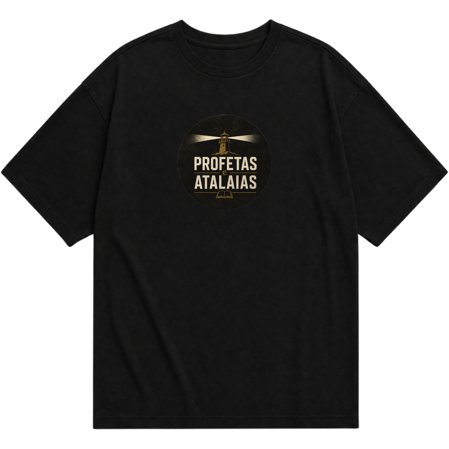"Camiseta Oversized - Profetas e Atalaias" Oversized Básica 30.1