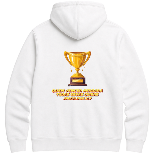 "Moletom Hoodie Essential VCTR ´´Aquele Que Vencer´´" Moletom Premium