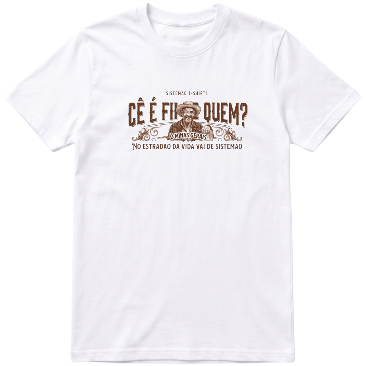 "Estampa FII DE QUEM" Camiseta Premium Unissex Bunker Studios