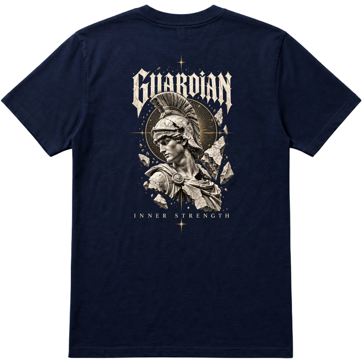 "Camiseta Regular Essential - Guardian (Técnica DFT)" Camiseta Premium Unissex Bunker Studios