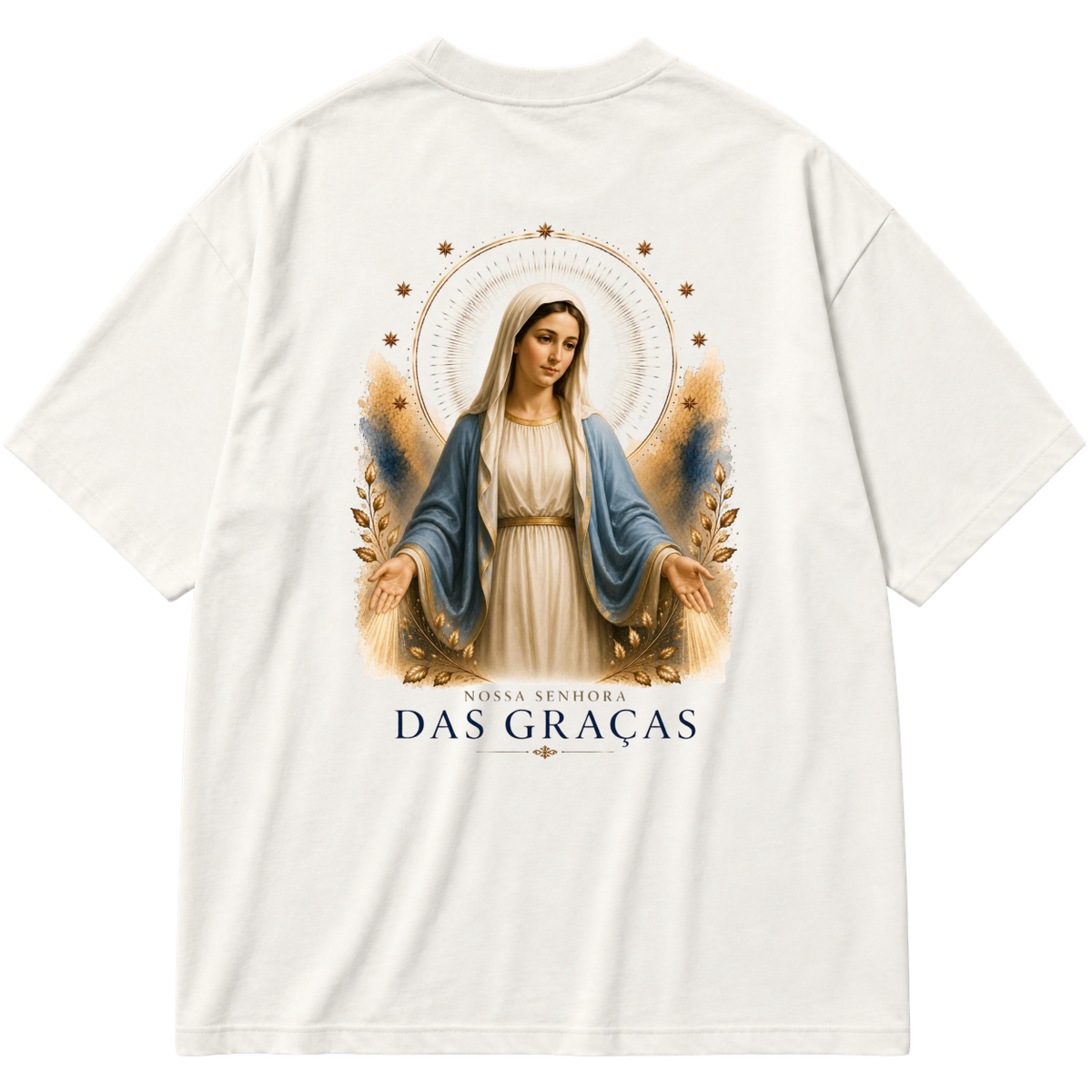 "Oversized - Nossa Senhora das Graças" Oversized Premium 96% algodão 4% Elastano