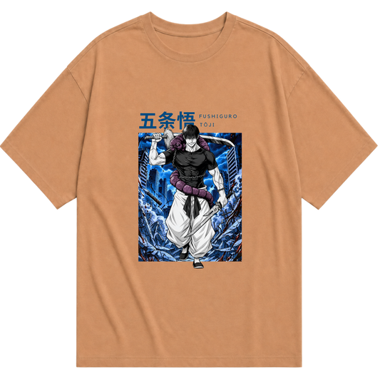 "Fushiguro Tôji - Jujutsu Kaisen" Camiseta Oversized Básica